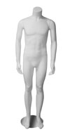 Value Priced Headless Male Mannequin Hands by Sides