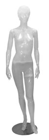 Female Mannequin Translucent Series Hands by Sides