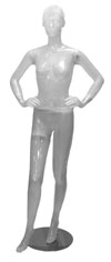 Female Mannequin Translucent Series Hands on Hips