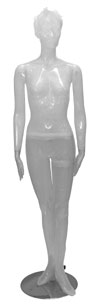 Female Mannequin Translucent Series Left Hand on Leg