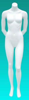 Value Priced Headless Female Mannequin Hands Behind Back