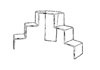 Twin Staircase Small