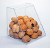 Bulk Display Bin with Sloped Front