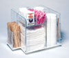 Condiment and Lid Caddy with Swivel