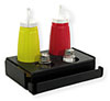 Black ABS Condiment Organizer
