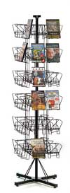 Revolving Rack - DVD Display Spinner Rack
