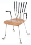 Golf Club Chair with Arms