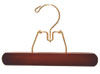 9" Walnut Pant/Skirt Hanger - Brass Hook