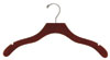 17" Walnut Top Hanger - Chrome Hook