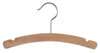12" Children's Top - Natural Wood Hanger - Chrome Hook