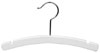 12" Children's Top - White Wood Hanger - Chrome Hook
