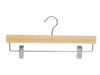 14" Bamboo Flat Pant/Skirt Hanger - Light Finish