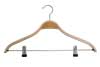 17" Flat Adler & Bamboo Suit Hangers