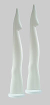 Elliptical Shaped Hosiery Leg Form