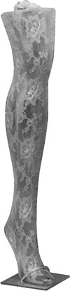 Women�s Clear High Heel Style Thigh High Form