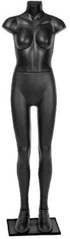Gina - Full Women's Mannequin � Black