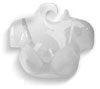 Women�s Hanging Bust Form � Clear