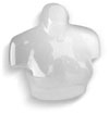 Women�s Counter Top Bust Form � Clear