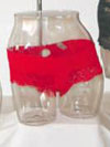 Clear Panty Body Form