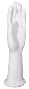 12" Women�s Left Hand Display Form � White