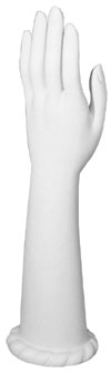 15" Women�s Left Hand Display Form � White