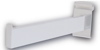 Rectangular 12" Faceout White For Grid