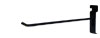 Grid Hook - 10" Black