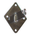 Grid Wall Mount Bracket Chrome