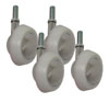 Chrome Ball Caster 3/8" Thread