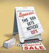 24"W x 36"H Message Board Kit 