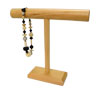 Solid Oak T-Bar Display - 12" x 12" 