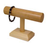 Solid Oak T-Bar Display - 7 1/2" X 4 7/8" 
