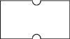 White Removable Labels for #3385 Economy Label Gun