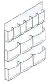 Magazine Rack - 12 Pocket