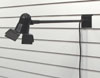 High Intensity Slatwall Light Black
