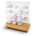 4H x 4W Double Sided Glass Cube Unit