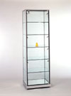 Gamma Rectangular Tower Display Case with Top-in-Glass
