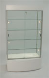 Rectangular Curved Wall Display Case
