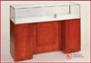 Quarter-Vision Jewelry Display Case with Molding
