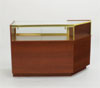 Quarter-Vision Jewelry Display Case w/One Corner