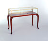 Sit Down Jewelry Display Case with Queen Anne Legs