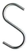 3" S Hook - Hanging Hook