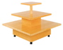 Square Tri-Level Table