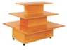 Rectangular Tri-Level Table