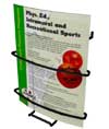 Curved Literature Holder - 8 1/2"W