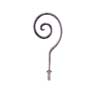 Single Scroll Finial
