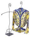 Scroll Top Blouse Display