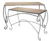 Scroll Style Nesting Table, 30"