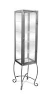 Scroll Style Upright Display Case