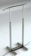 Garment Rack - Single Rail S-Shaped
